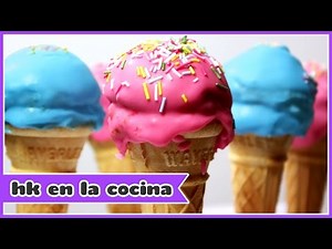 Cupcakes en Conos de Helado | HooplaKidz en la Cocina