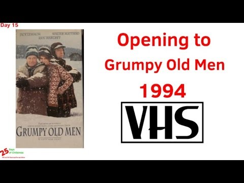 (DAY 15) Opening to Grumpy Old Men 1994 VHS
