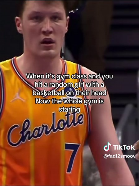 Gym Class Mishap: Accidental Basketball Hit