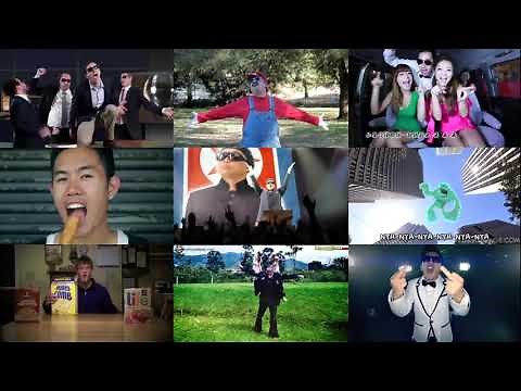 gangnam style mashup