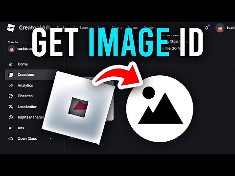 How To Get Image ID For Roblox - Full Guide