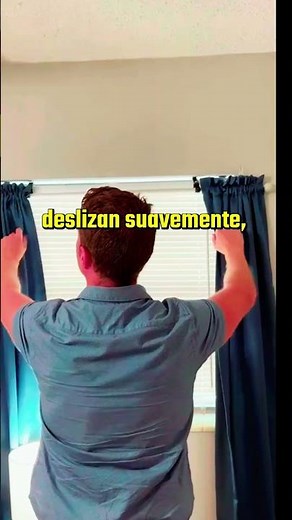 ¡Cortinas perfectas en minutos y sin perforar tus paredes!