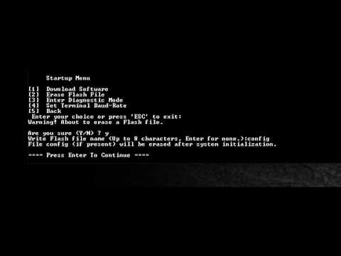 How to reset a Dell PowerConnect 2824/2800 series ethernet switch