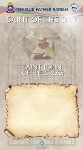 SAINT OF THE DAY Saint John of the Cross, Priest and Doctor 1542–1591 December 14—Memorial Liturgical Color: White Patron Saint of contemplatives, mystics, and Spanish poets A priest’s love of God is purified by the blue flames of contemplation and mistreatment The Protestant Reformation sparked a purifying fire in the Catholic Church. Like a prairie fire scorches the thick grasses, thistle, and weeds, so the heat of the Counter-Reformation moved over the land, scorching the thicket of devotions