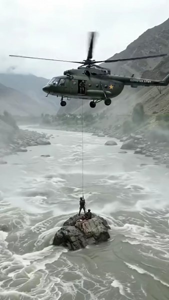 Rescue Operation by Pak Army