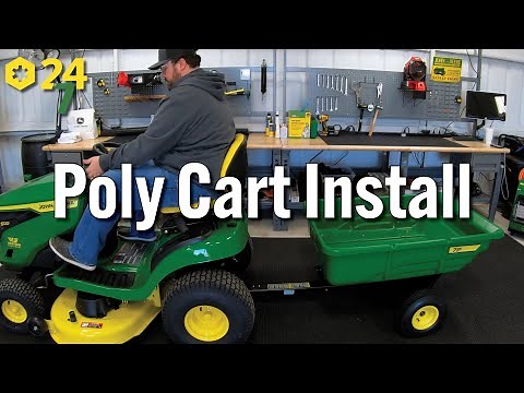 How to Install Poly Cart on John Deere Mower