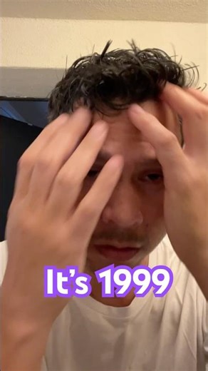 1999 Middle Part Style #short #hairtutorial #1999 #hairtok #beverlyhills90210 #nostalgia