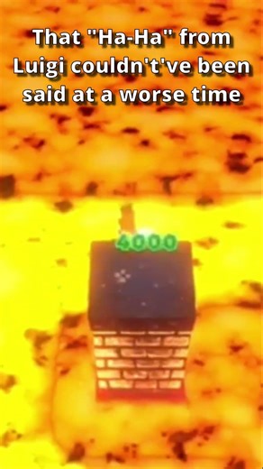 Luigi's Hilariously Mistimed Celebration