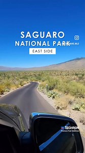 Jeanie Marie’s last adventure led her to the wild WEST side of Saguaro National Park. Today, today she’s taking you on an epic journey through the rugged EAST side, revealing the unmissable spots! Don’t miss out—catch her thrilling video on Instagram and follow @jeaniemarie.wild for more! | Techron