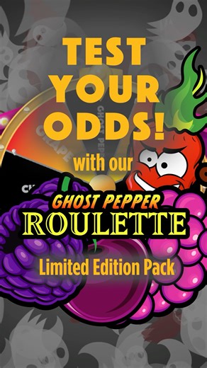 We've got four incredible flavors to fire up your taste buds: Boo Raz, Chilling Cherry, Ghoulish Grape... and a shockingly hot GHOST PEPPER! Each one is a wild ride of sweet and spicy that's perfect for your next party. Don't forget to have some water ready. 🔗 https://bit.ly/48Mo8Oh | Sour Punch