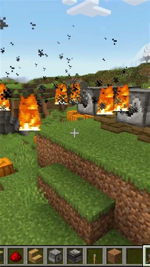 This Minecraft Gun Actually SHOOTS FIRE 😱🔥