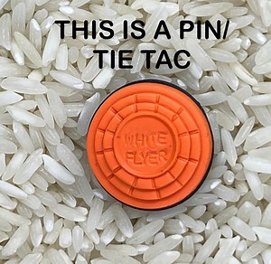 Trap, Skeet, Sporting Clays, Clay Pigeon Target Shotgun Tie TAC Stick Pin Lapel Pin "white Flyer®" Orange Clay Target Polymer Clay 230 - Etsy