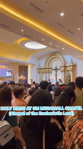 #SMMegamall #rcamchapel #HolyMass | D’ All Saints Catholic Sacred Art