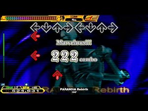 【DDR 3rd】 PARANOiA Rebirth [DOUBLE EXPERT] 譜面確認＋クラップ