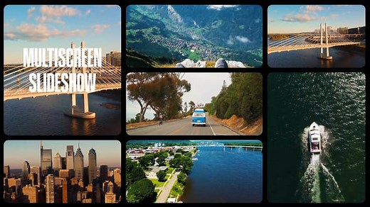 Multiscreen Slideshow | Split Screen Gallery