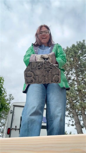 Working on a bed build for Let’s Build Beds with Buckeye Broadband and the BCAN team helped put the final touch 😊 | BCAN