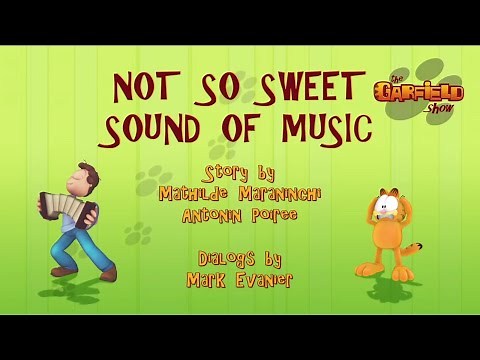 The Garfield Show | EP015 - Not So Sweet Sound of Music