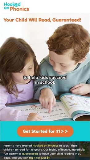 Take the $1 Learn to Read Challenge| Hooked on Phonics
