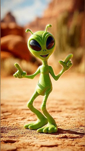 This Green Alien Dance Is So Satisfying 😄👽
