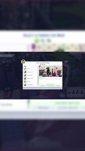 How to Get a Job In The Sims 4 High School Years | Sims 4 Guides #shorts