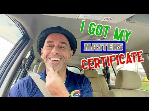 Vlog: I Got My Masters Certificate