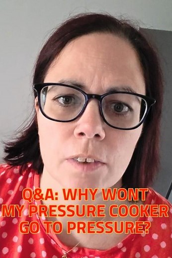 Why Wont My Pressure Cooker Go To Pressure? #shorts