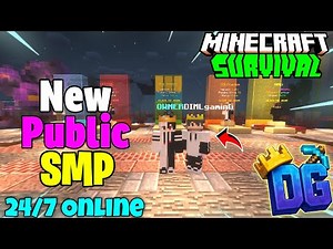 New Best Cracked Public Smp Server For Minecraft 🧁 | Java + Pe | Always 24/7 Online | Free To Join 🪷