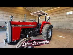 Massey Ferguson 285 and Massey Ferguson 261 tractors available, as well as plows.