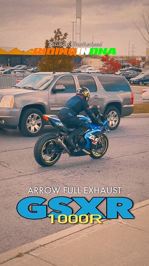 😍💥Growling DEEP Sounding Arrow Full Exhaust System on Suzuki GSX-R1000R. 🥰🔥 Thanks to rider brother @lets_motocypher for the nice video. 🙏 @arrowexhaust #ridingindna #suzukigsxr1000r #suzukigsxr1000 #suzukigsxr #suzukigixxer #suzuki #gsxr1000r #gsxr1000 #gsxr #gsxrr #gixxer #superbike #superbikes #superbiker #superbikers #motorcycle #motorcycles #motorcyclelife #motorcyclelove #bikelove #bikelife #sportbike #sportsbike #sportsbikelife #sportbikelife #bikevideo #arrowexhaust | Riding In DNA