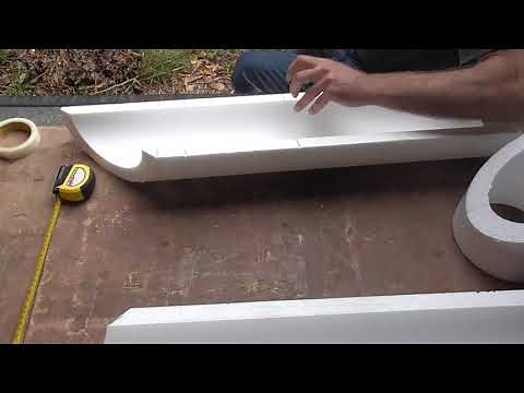 Thermal Insulation. How to cut a 90 Degree Return Elbow.