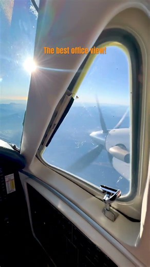 The best office view! #aviation #flying #pilot