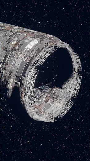 Blender space station animation process | Blender Shorts | That vfx guy