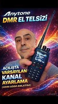 Anytone DMR Handheld Radio Default Channel Setup