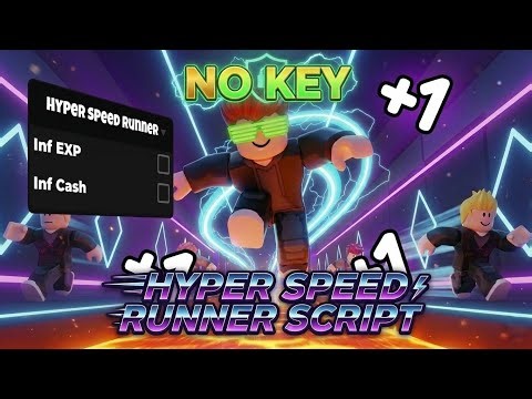 BEST ROBLOX SCRIPT 2026 🔥 Hyper Speed Runner Script | KEYLESS⚡