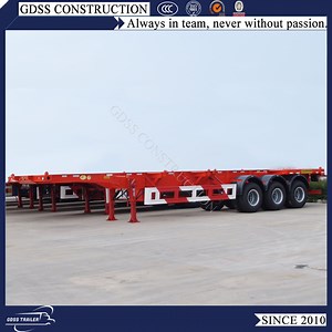Heavy-Duty Container Chassis Trailer with Enhanced Stability and Durability