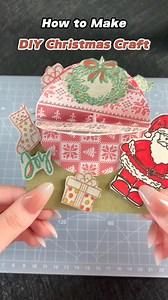🎄 DIY Christmas Craft Tutorial 💫 Start Crafting for Christmas Early!Circle Cutter - P5372Mushroom Hole Punch - P5357☞Shop: stamprints.com | 🏷️ #stamprints #tips #journal #scrapbook #scrapbooking #diy #art #creative #handmade #craft #howto #turorial #diy #papercrafts #christmas | Stamp Prints Life