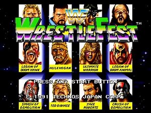 WWF WrestleFest main theme (Arcade)