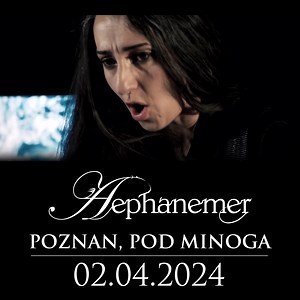 🇫🇷 Aephanemer (Melodic Death Metal, Napalm Records) wystąpi 2 kwietnia w Poznaniu! 🤘 ⬛️ Bilety: https://bit.ly/Aephanemer-Poznan 🔶 Wideo: https://youtu.be/ggncUCeWVZo | Aephanemer