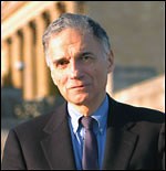 Nader's presidential bid is eliciting heated rhetoric from enviros