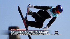 35K views · 633 reactions | CHASING OLYMPIC GLORY: Marcus Moore is in Beijing where Team USA figure skater Nathan Chen set a new world record and U.S.-born skier Eileen Gu is addressing criticism for representing China, her mother's native country. https://abcn.ws/3ryyJZC | ABC World News Tonight with David Muir | Facebook