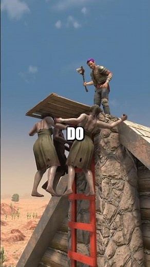 THIS LADDER TRICK STOPS ZOMBIES | 7 Days 3.0