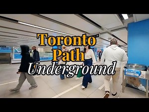 Exploring Toronto’s Hidden City Beneath the Streets! | Toronto PATH Underground Walk Tour