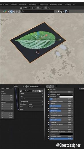 🌟 Make PNG Textures Transparent in Blender 3D! 🎨✨