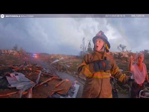 Bodycam Captures Deadly Tornado Response