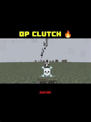 Minecraft op clutch 🔥 #minecraft #gaming #vecna #viral #foryoupage