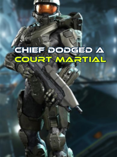 The Master Chief really did go AWOL in Halo 5, so did he ever get in trouble? let's talk about it. #halolore #Halo #halo5 #haloinfinite #halostudios