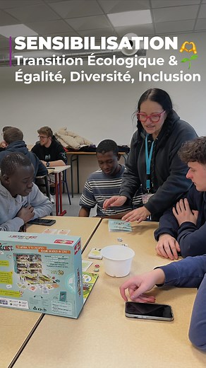 [DEMI-JOURNÉE DE SENSIBILISATION] 💭 Retour en images sur le lundi 10 février : les étudiants en première année de BUT du département Génie Civil Construction Durable de l’IUT Nancy-Brabois ont eu l’opportunité de participer à une demi-journée de sensibilisation aux thématiques de l’Égalité, de la Diversité, de l’Inclusion 🫶 et de la Transition Écologique 🌱. Sous forme d’ateliers en équipe, ils ont abordé ces sujets de manière ludique et conviviale, en écho avec le module SENSE mis en place pa