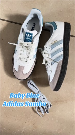 Baby Blue Adidas Samba: Trendy Sneaker Style