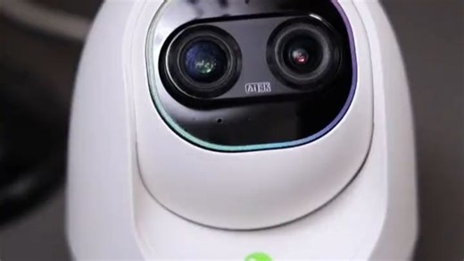 360云台摄像机9Ultra昼夜真彩双镜头800W像素4K超清画质360°AI昼夜看护智能伴睡语音操控智慧小夜灯