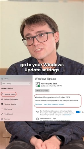 1M views · 3.3K reactions | Microsoft has begun rolling out its free extended security updates (ESU) program for Windows 10 users, but you have to opt in to remain safe for an extra year, until October 2026. Find out how to opt in for free: https://www.consumer.org.nz/articles/windows-10-how-to-get-an-extra-year-of-free-support | Consumer NZ | Facebook
